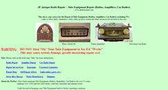 Desktop Screenshot of jfradiorepair.com